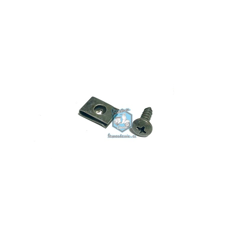 GRAPA Y TORNILLO TAPA VOLANTE MAGNÉTICO VESPA