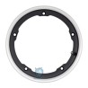 LLANTA ALUMINIO NEGRA BORDE PULIDO TUBELESS 10¨ SIP