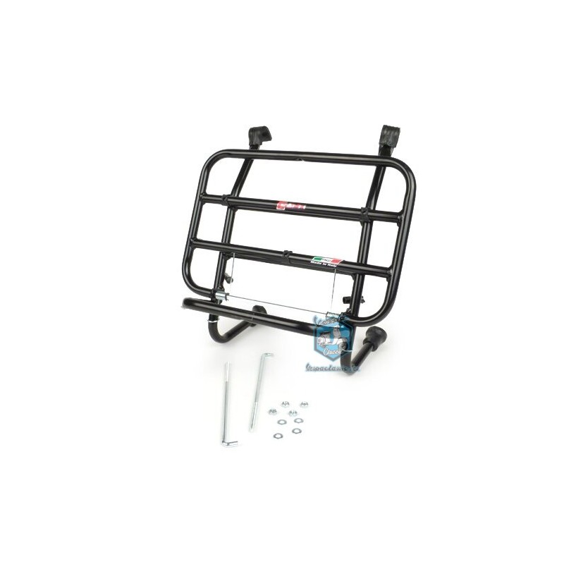PORTA BULTOS DELANTERO NEGRO VESPA
