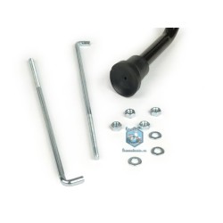 PORTA BULTOS DELANTERO NEGRO VESPA