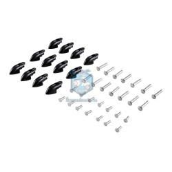 KIT GUIAS SUELO NEGRO VESPA PRIMAVERA