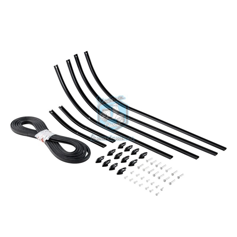 KIT GUIAS SUELO NEGRO VESPA PRIMAVERA