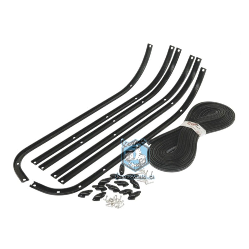 KIT GUIAS SUELO NEGRAS  VESPA 150S