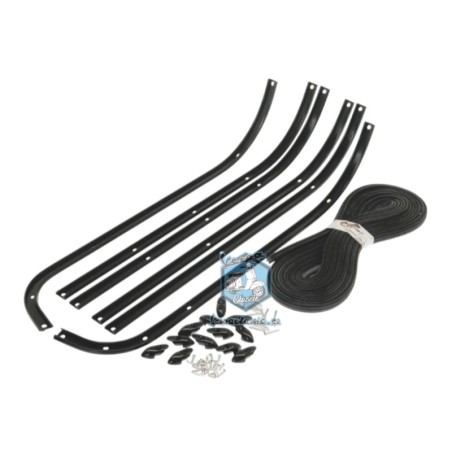 KIT GUIAS SUELO NEGRAS  VESPA 150S