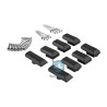 KIT GUIAS NEGRO SUELO VESPA PK