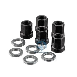 LLANTA ALUMINIO NEGRA BRILLO TUBELESS  SIP