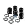 LLANTA ALUMINIO NEGRA BRILLO TUBELESS  SIP