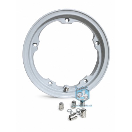 LLANTA ALUMINIO GRIS TUBELESS 10" VMC VESPA