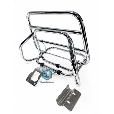 PORTA MALETA CROMADO VESPA PRIMAVERA