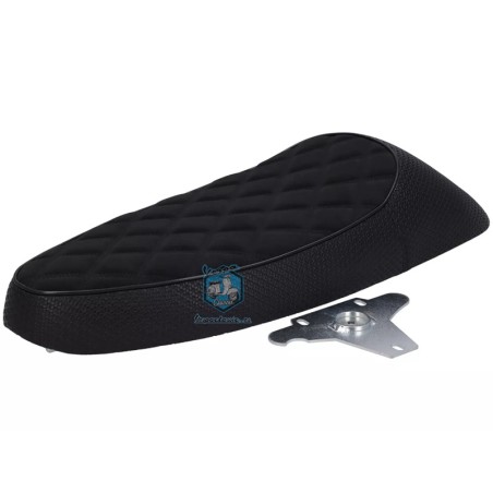ASIENTO NISA BLACK GIRL VESPA PX DN DS CL 125-150-200